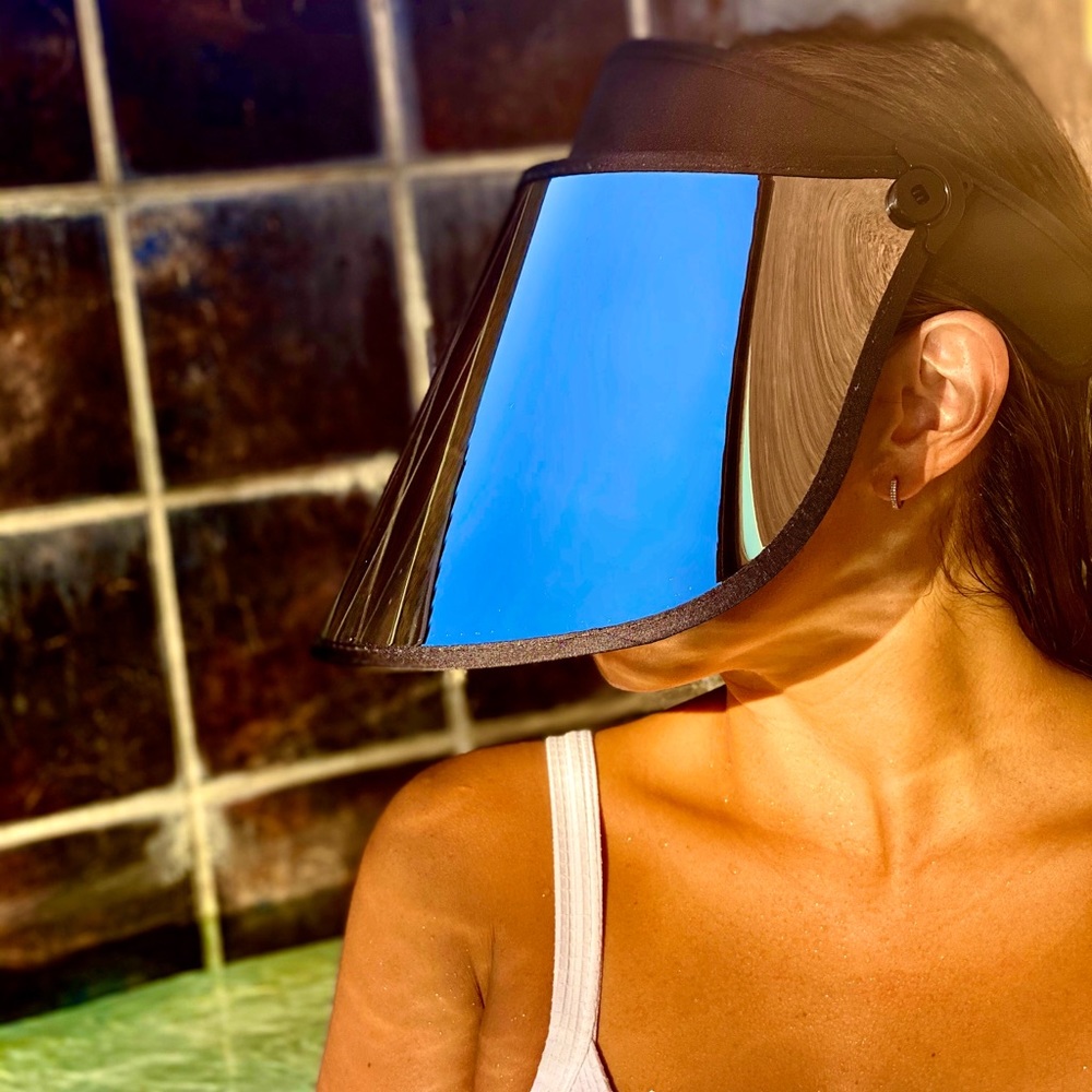 Summer Protective Face Shield Visor Rainbow Mirro… - image 5